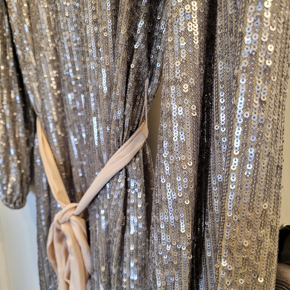 Gentle Fawn Juliette Mini Sequined Dress in Size L - Picture 5 of 7